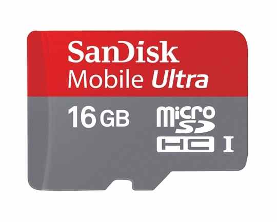 Sandisk 16gb Mobile Ultra Microsdhc